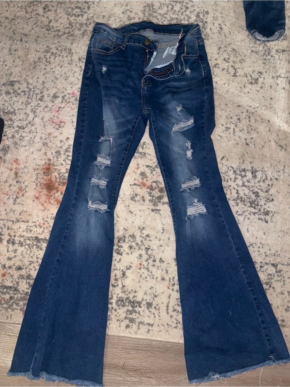 Women’s Size M Flared Jeans, super comfy